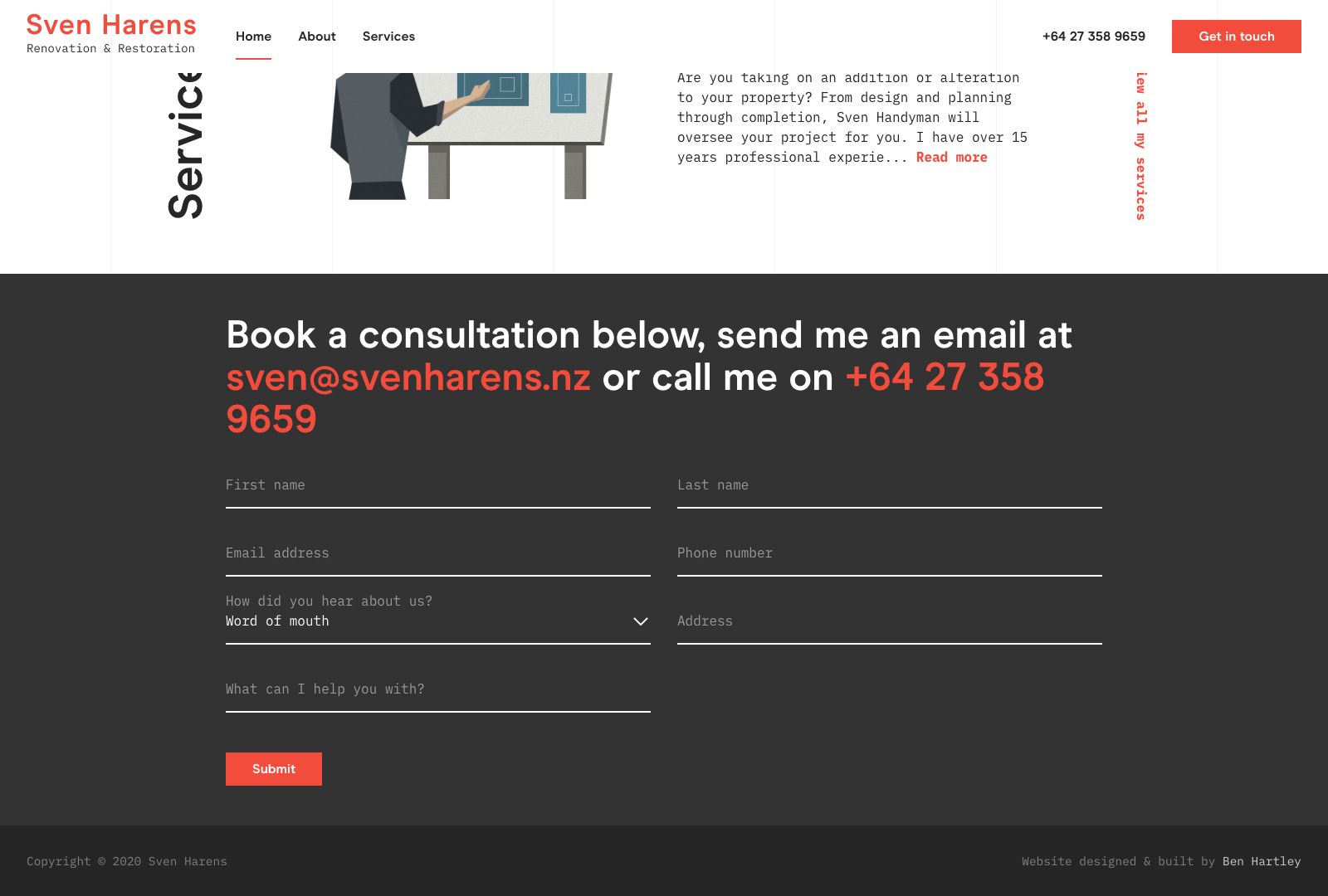 Contact form