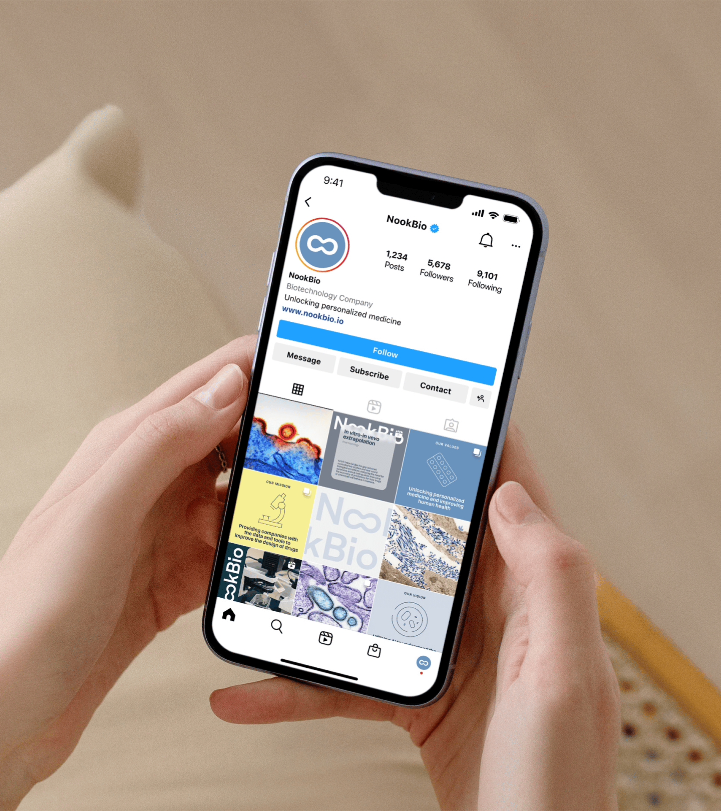 Nookbio socials